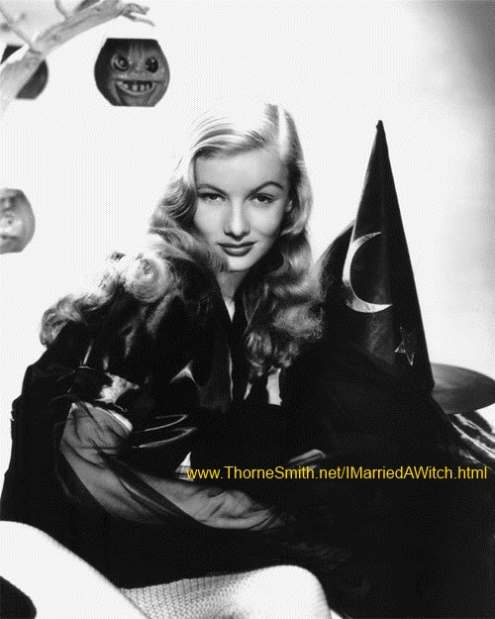 Veronica Lake in I Married A Witch promo